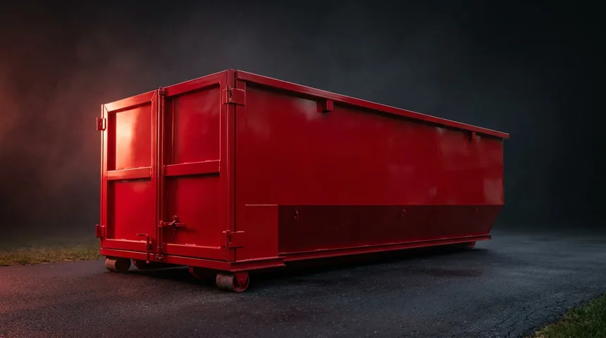 Roll-off dumpster rental